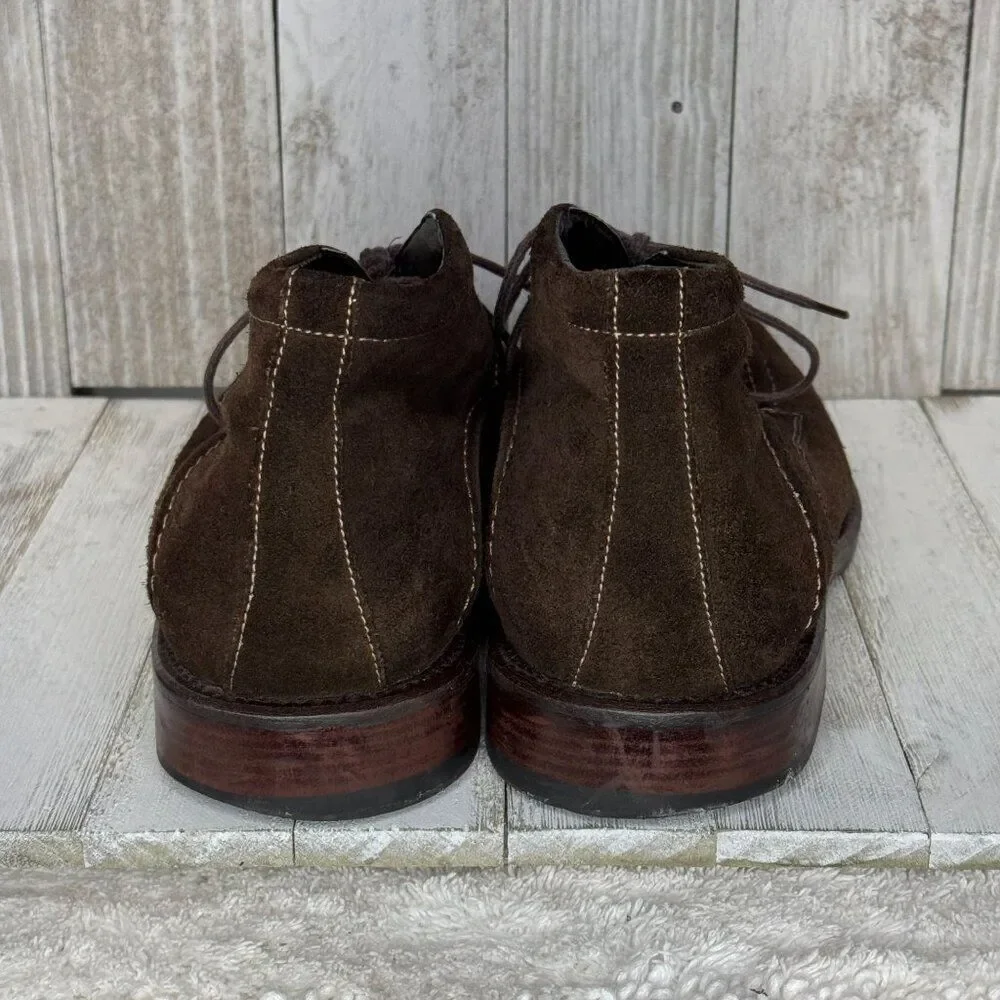 Bostonian Brown Suede Chukka Ankle Boots Size Men's 10 M